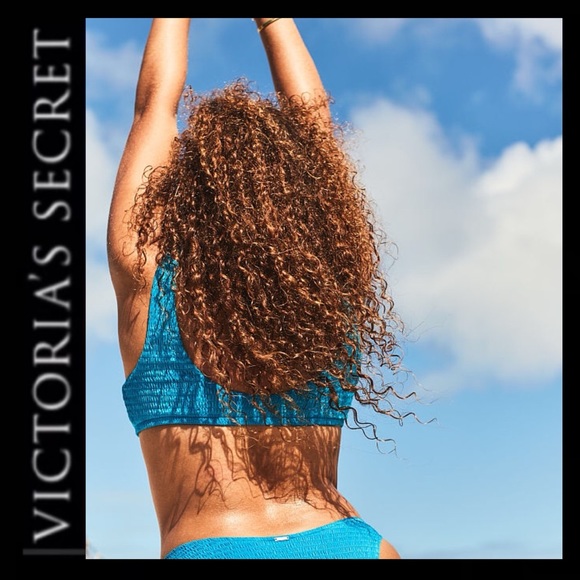 NWOT VS Smocked Bralette Bikini Top - Picture 3 of 9